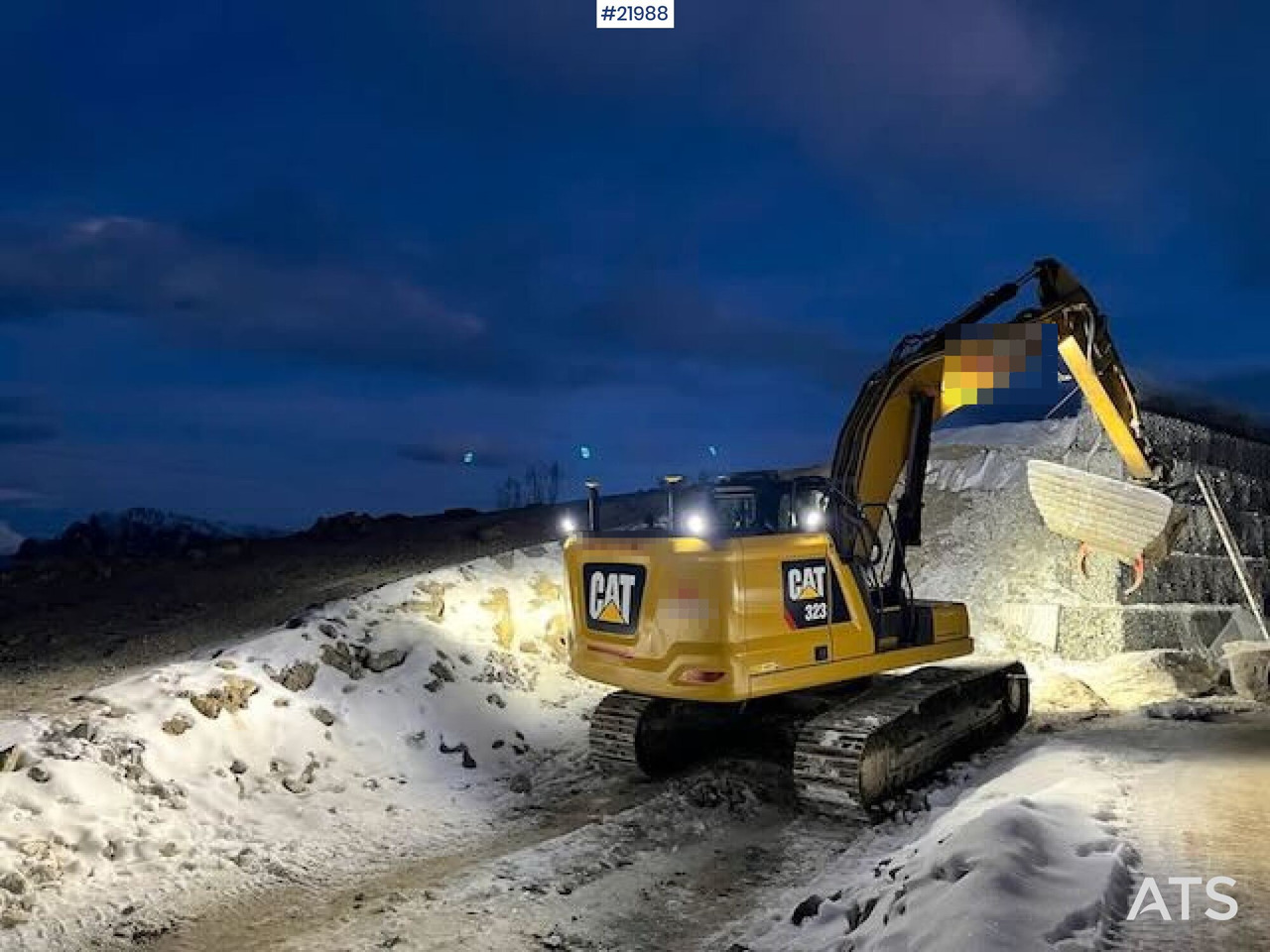 Excavadora Caterpillar 323: foto 7