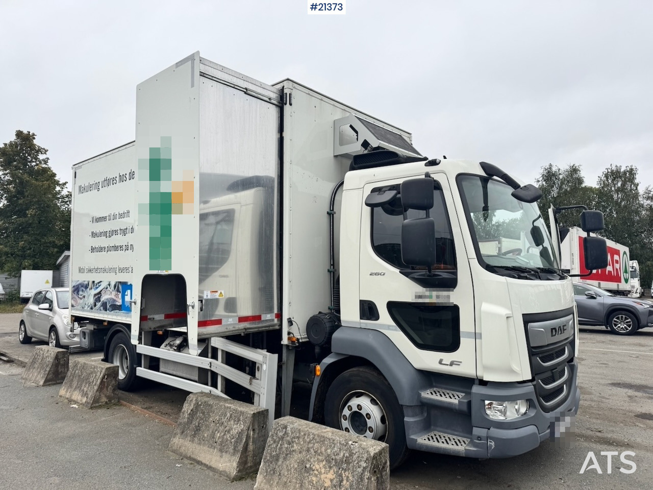 DAF LF 260 - Trituradora de residuos, Camión: foto 2 DAF LF 260 - Trituradora de residuos, Camión: foto 2