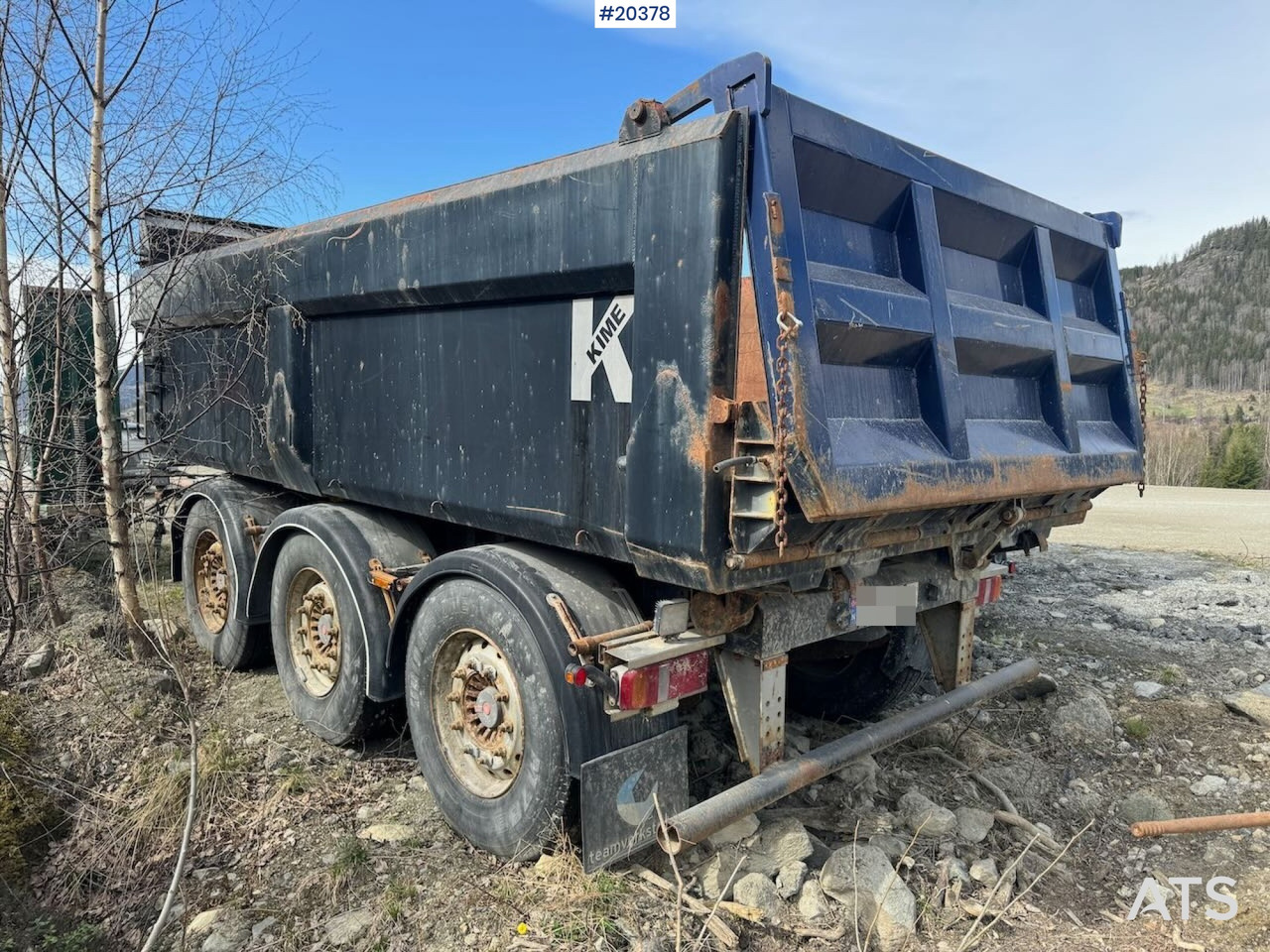 H.M Khmd 24 trippelkjerre - Remolque volquete: foto 4 H.M Khmd 24 trippelkjerre - Remolque volquete: foto 4