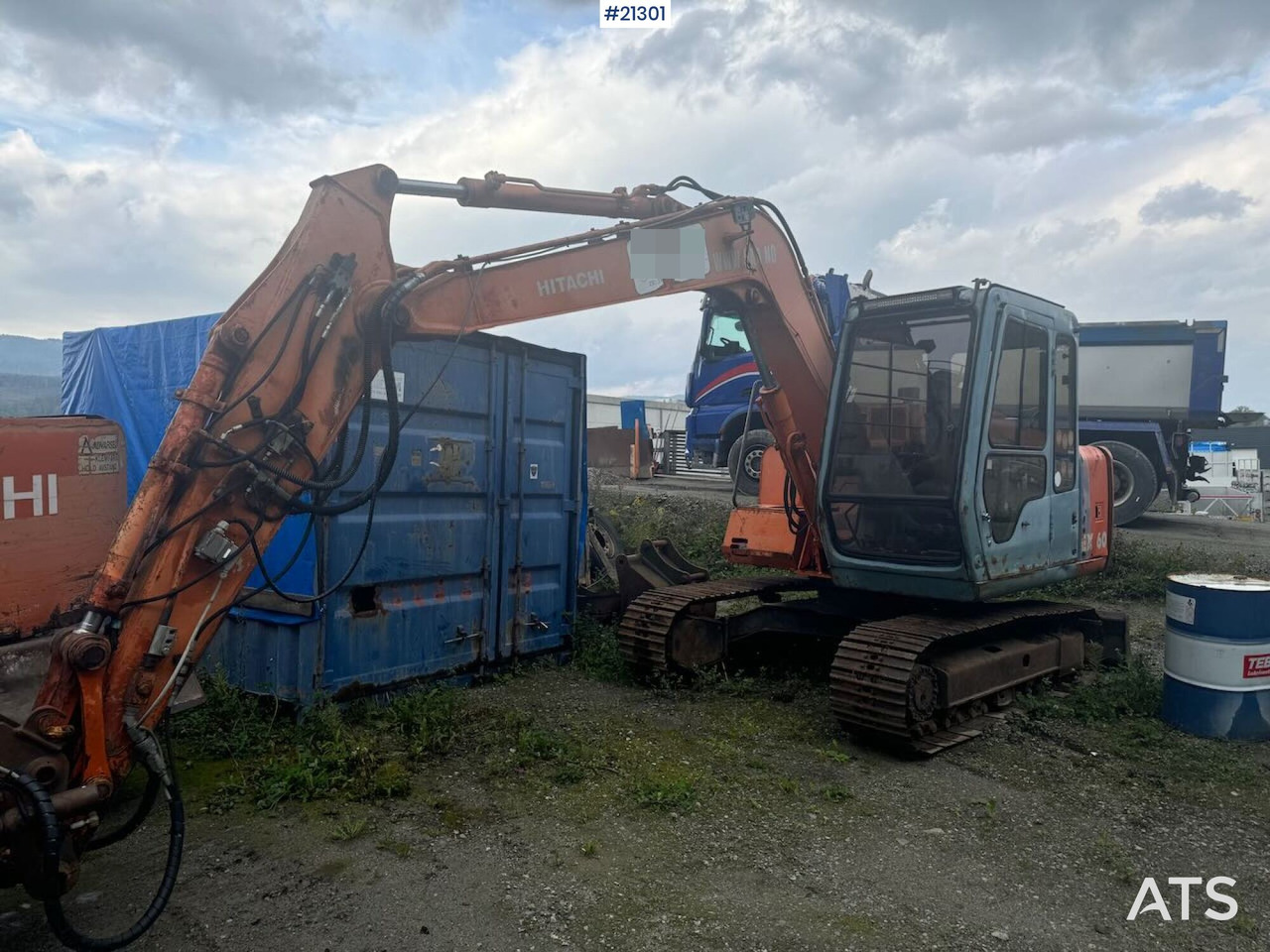 Hitachi EX60 - Excavadora de cadenas: foto 2 Hitachi EX60 - Excavadora de cadenas: foto 2