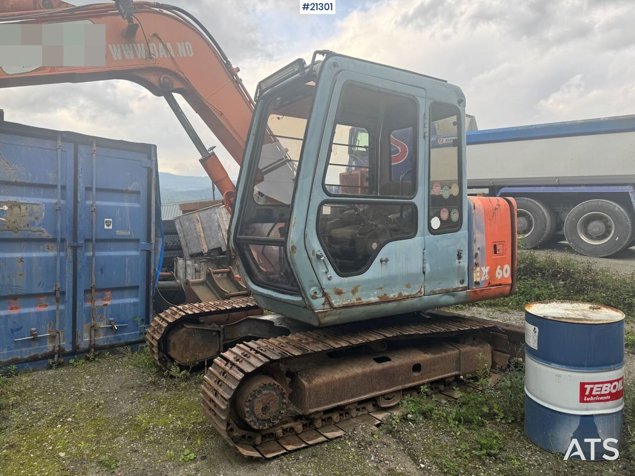 Hitachi EX60 - Excavadora de cadenas: foto 3 Hitachi EX60 - Excavadora de cadenas: foto 3