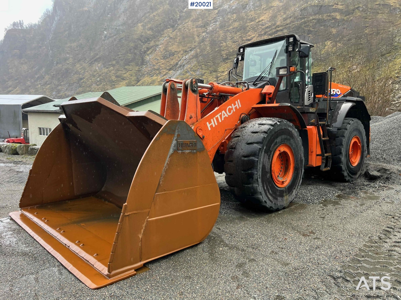 Hitachi zw370-6 Hjullaster m/ vekt, skriver og skuffe - Cargadora de ruedas: foto 1 Hitachi zw370-6 Hjullaster m/ vekt, skriver og skuffe - Cargadora de ruedas: foto 1