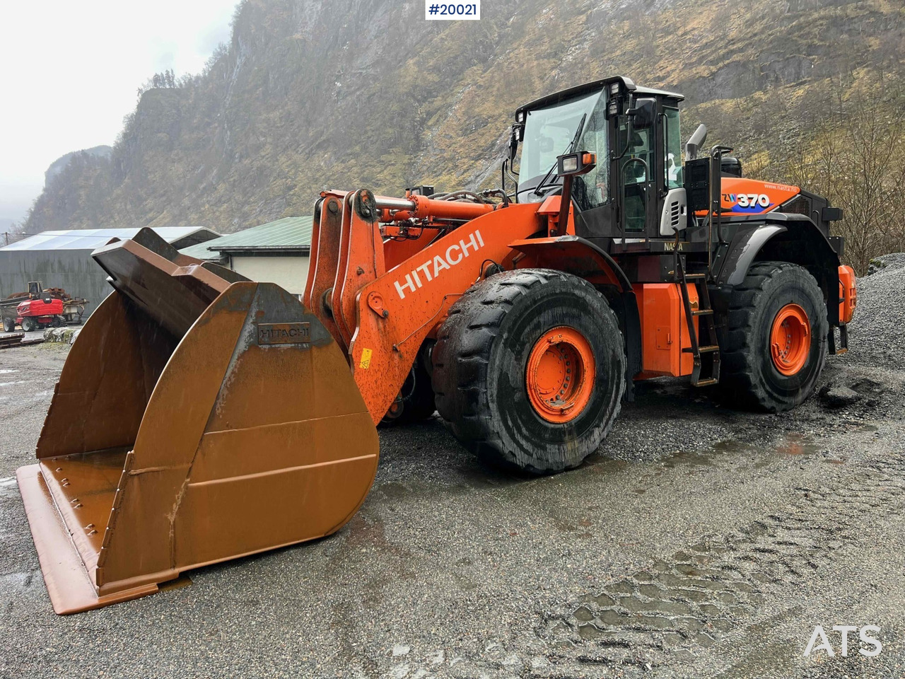 Hitachi zw370-6 Hjullaster m/ vekt, skriver og skuffe - Cargadora de ruedas: foto 3 Hitachi zw370-6 Hjullaster m/ vekt, skriver og skuffe - Cargadora de ruedas: foto 3