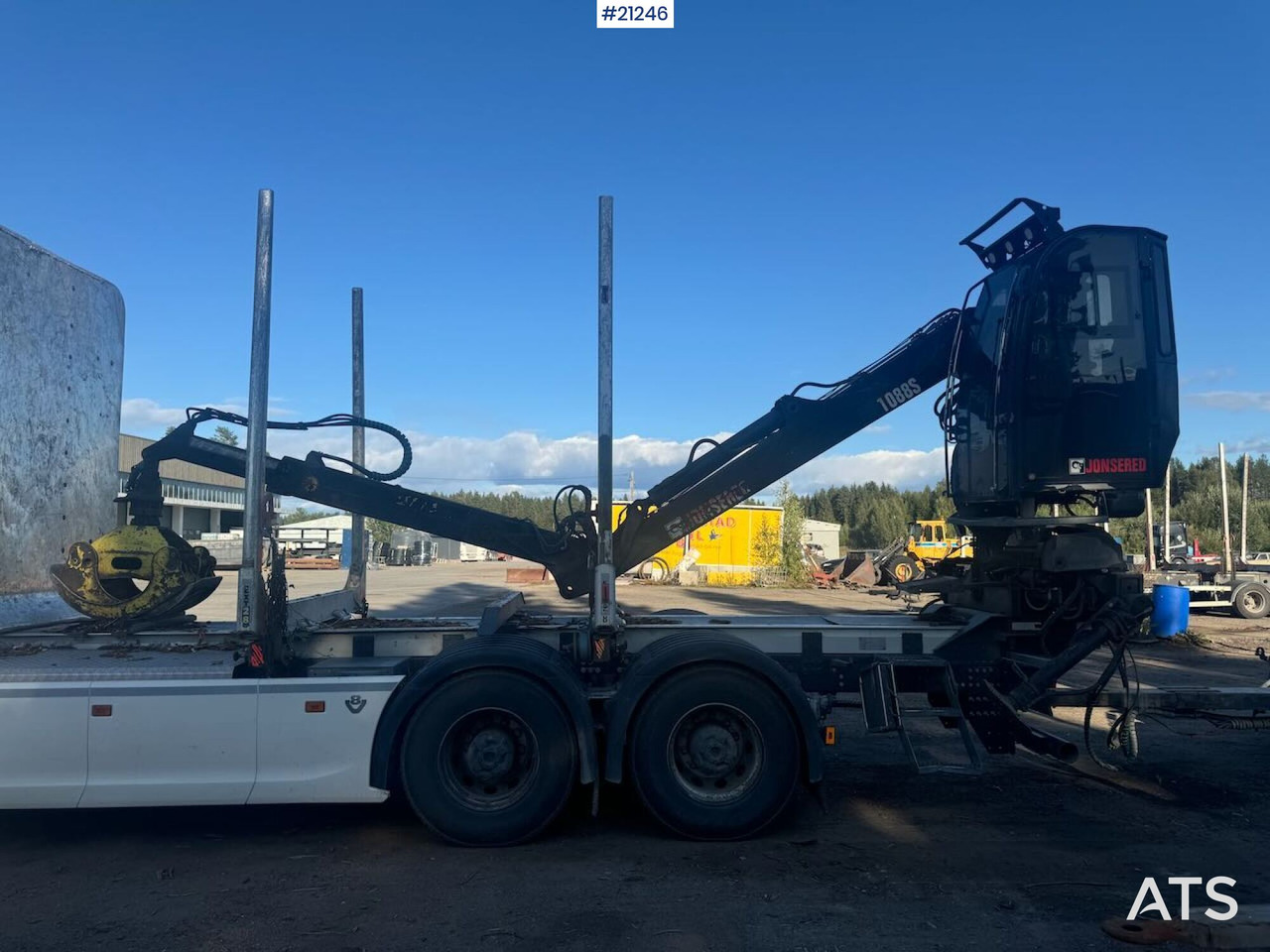 Jonsered 2016 Jonsered J1088S Tømmerkran - Grúa para camión para Maquinaria forestal: foto 1 Jonsered 2016 Jonsered J1088S Tømmerkran - Grúa para camión para Maquinaria forestal: foto 1