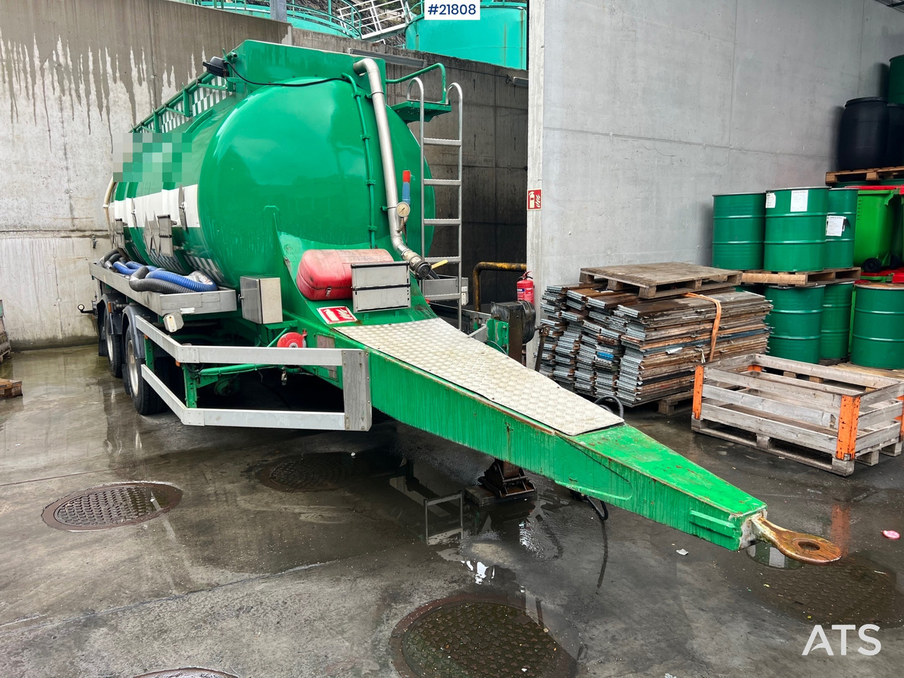 Jyki 2002 jyki ts2-15cr 2 akslet tankhenger rep.objekt - Remolque cisterna: foto 4 Jyki 2002 jyki ts2-15cr 2 akslet tankhenger rep.objekt - Remolque cisterna: foto 4