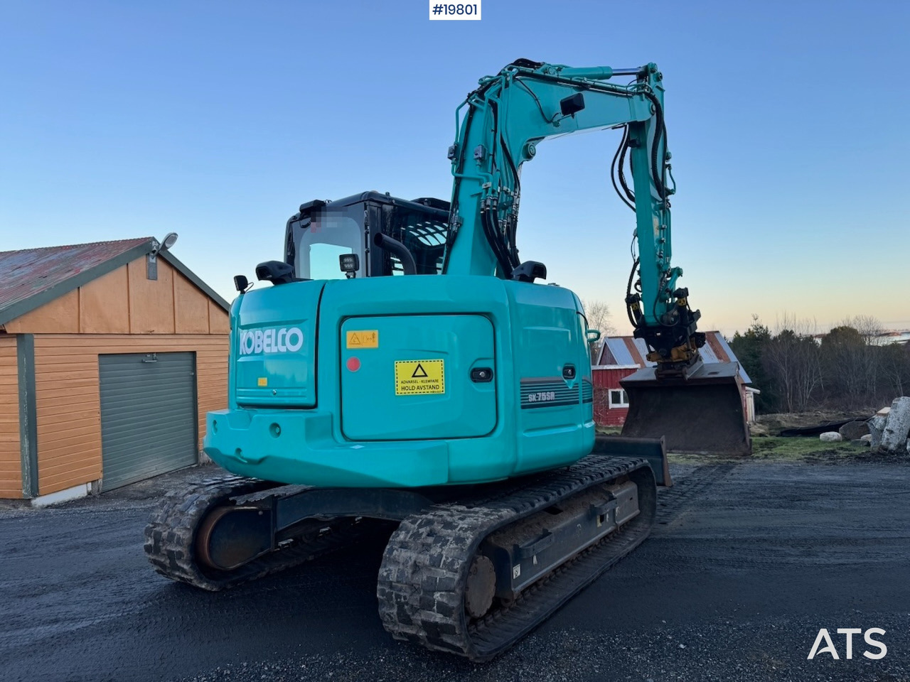 Kobelco SK75SR-3E - Excavadora: foto 5 Kobelco SK75SR-3E - Excavadora: foto 5