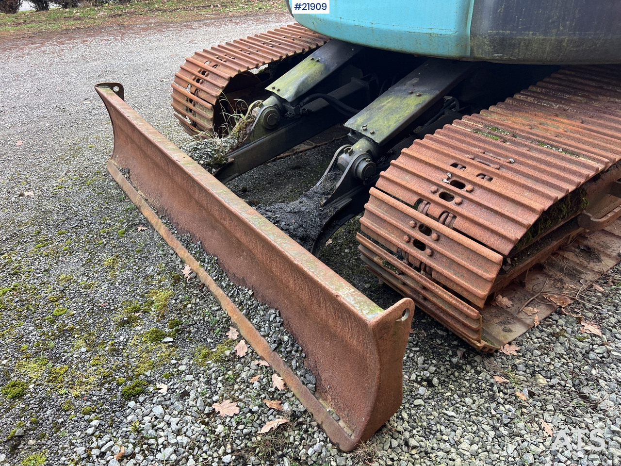 Excavadora de cadenas Kobelco sk135SRLC m/ pusseskuffe og graveskuffe: foto 11