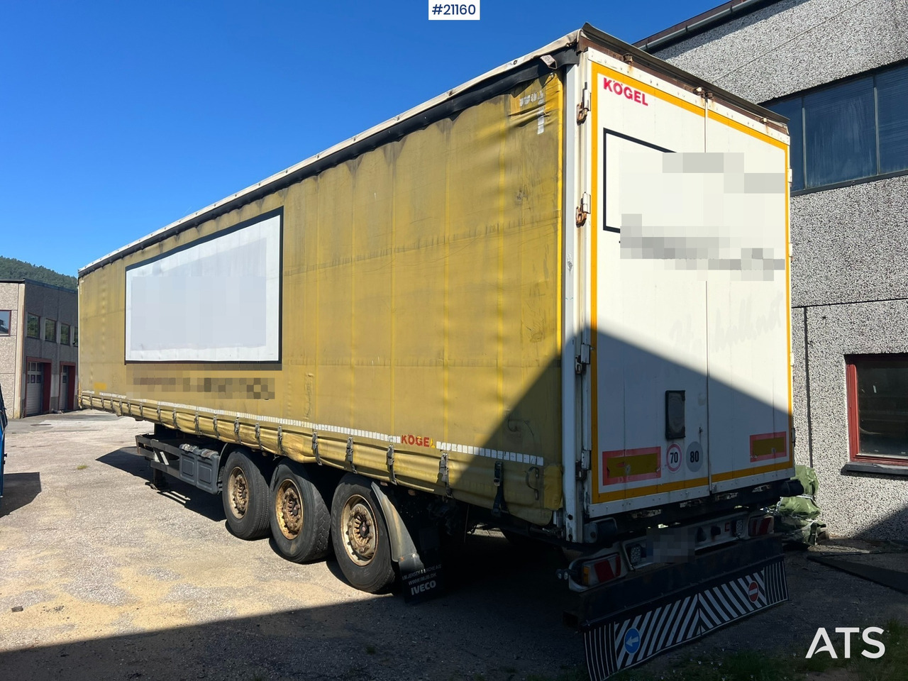 Kögel SN 24 - Semirremolque lona: foto 4 Kögel SN 24 - Semirremolque lona: foto 4