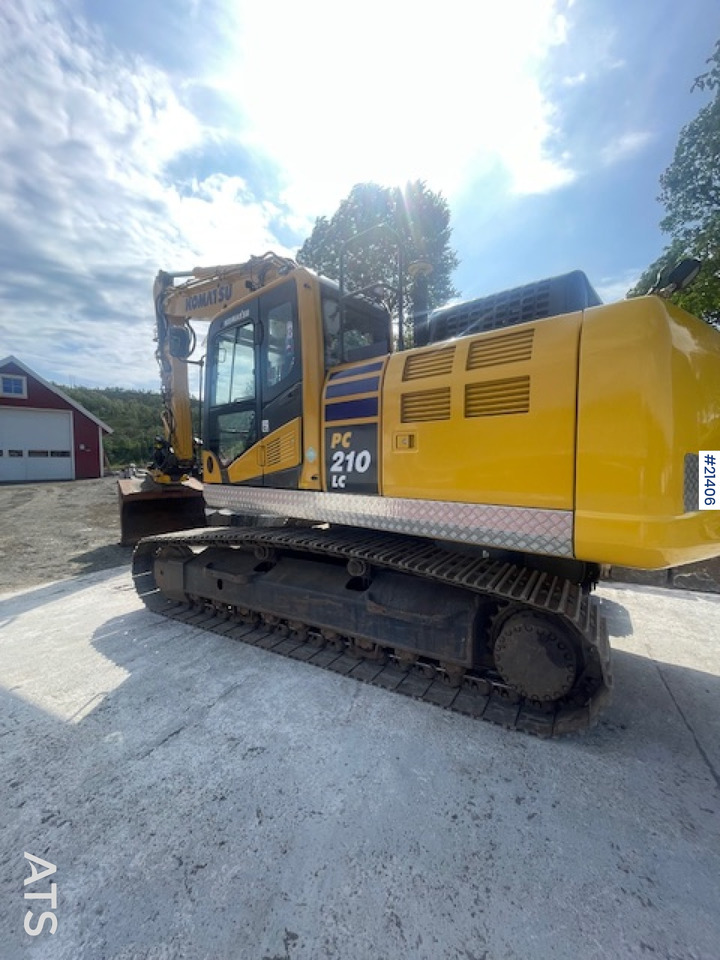 Komatsu PC210LC-11 m/Graveskuffe, pusseskuffe, rototilt og Leica gps - Excavadora de cadenas: foto 5 Komatsu PC210LC-11 m/Graveskuffe, pusseskuffe, rototilt og Leica gps - Excavadora de cadenas: foto 5