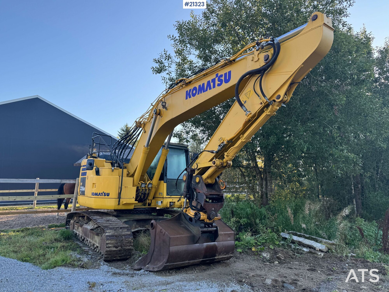 Komatsu PC228 USLC-10 m/ pusseskuffe og rotortilt! - Excavadora de cadenas: foto 5 Komatsu PC228 USLC-10 m/ pusseskuffe og rotortilt! - Excavadora de cadenas: foto 5