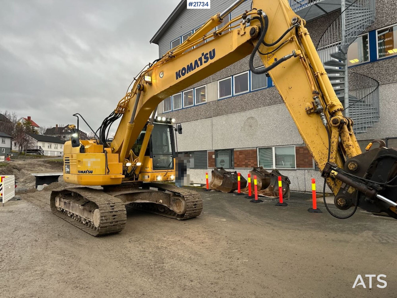 Komatsu PC228USLC-8 gravemaskin m/ 3 skuffer og rototilt. SE VIDEO - Excavadora de cadenas: foto 1 Komatsu PC228USLC-8 gravemaskin m/ 3 skuffer og rototilt. SE VIDEO - Excavadora de cadenas: foto 1