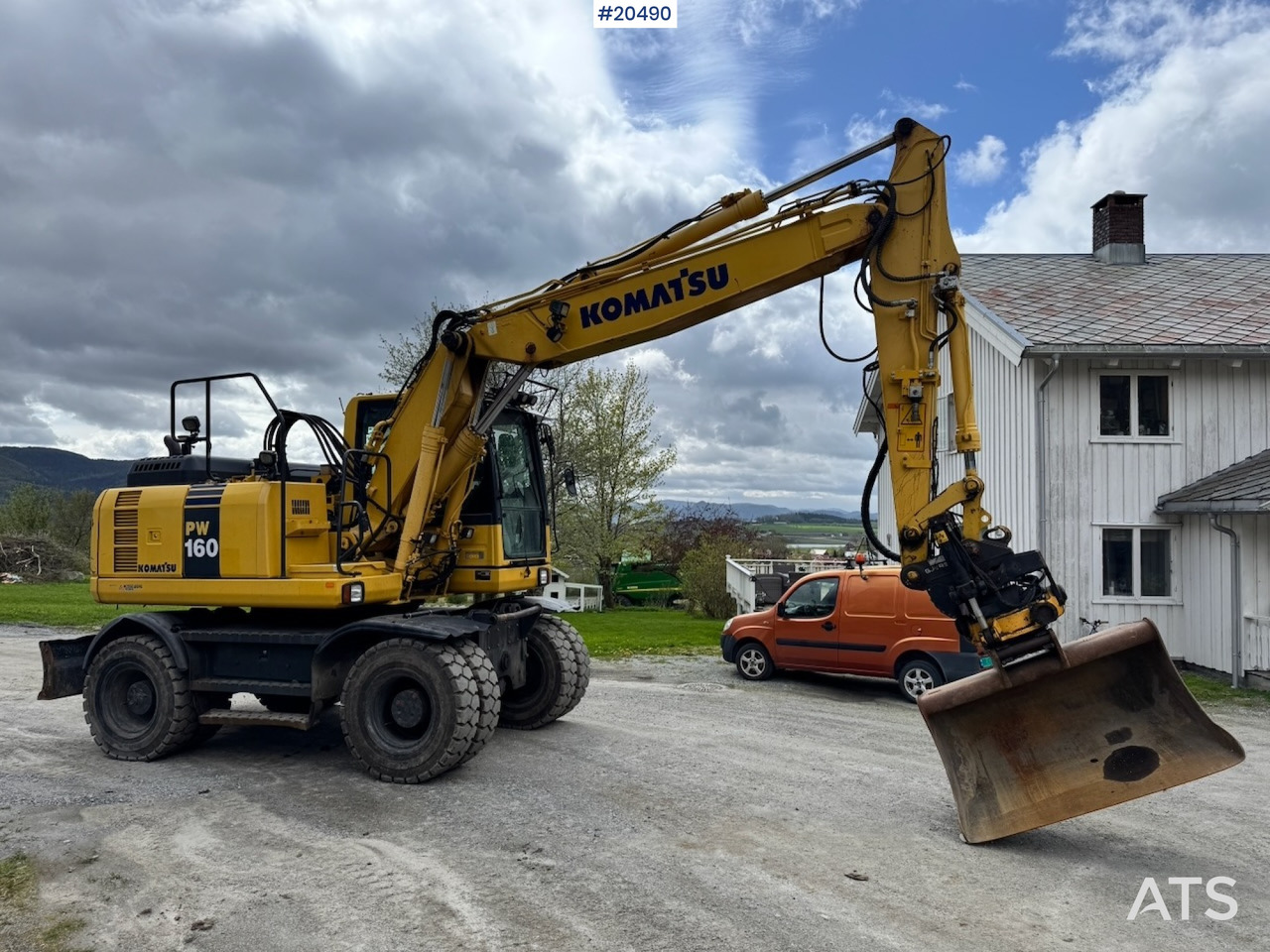 Cargadora de ruedas Komatsu PW160-8: foto 7