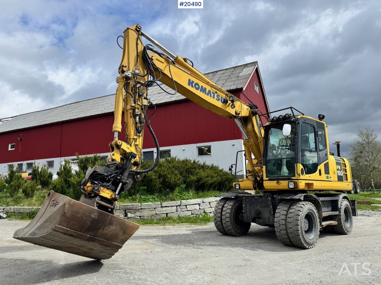 Cargadora de ruedas Komatsu PW160-8: foto 10