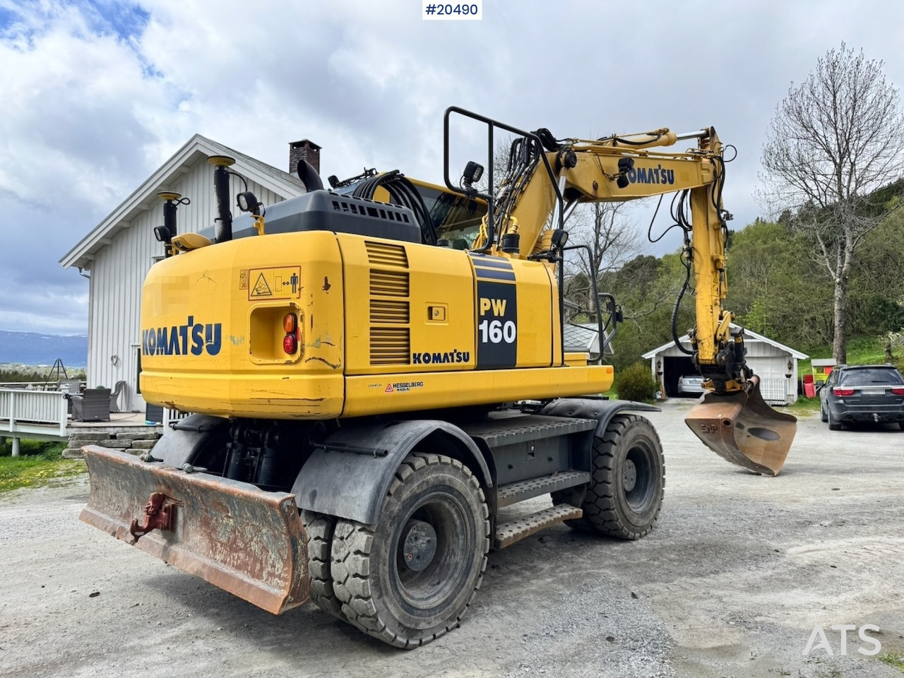 Cargadora de ruedas Komatsu PW160-8: foto 6