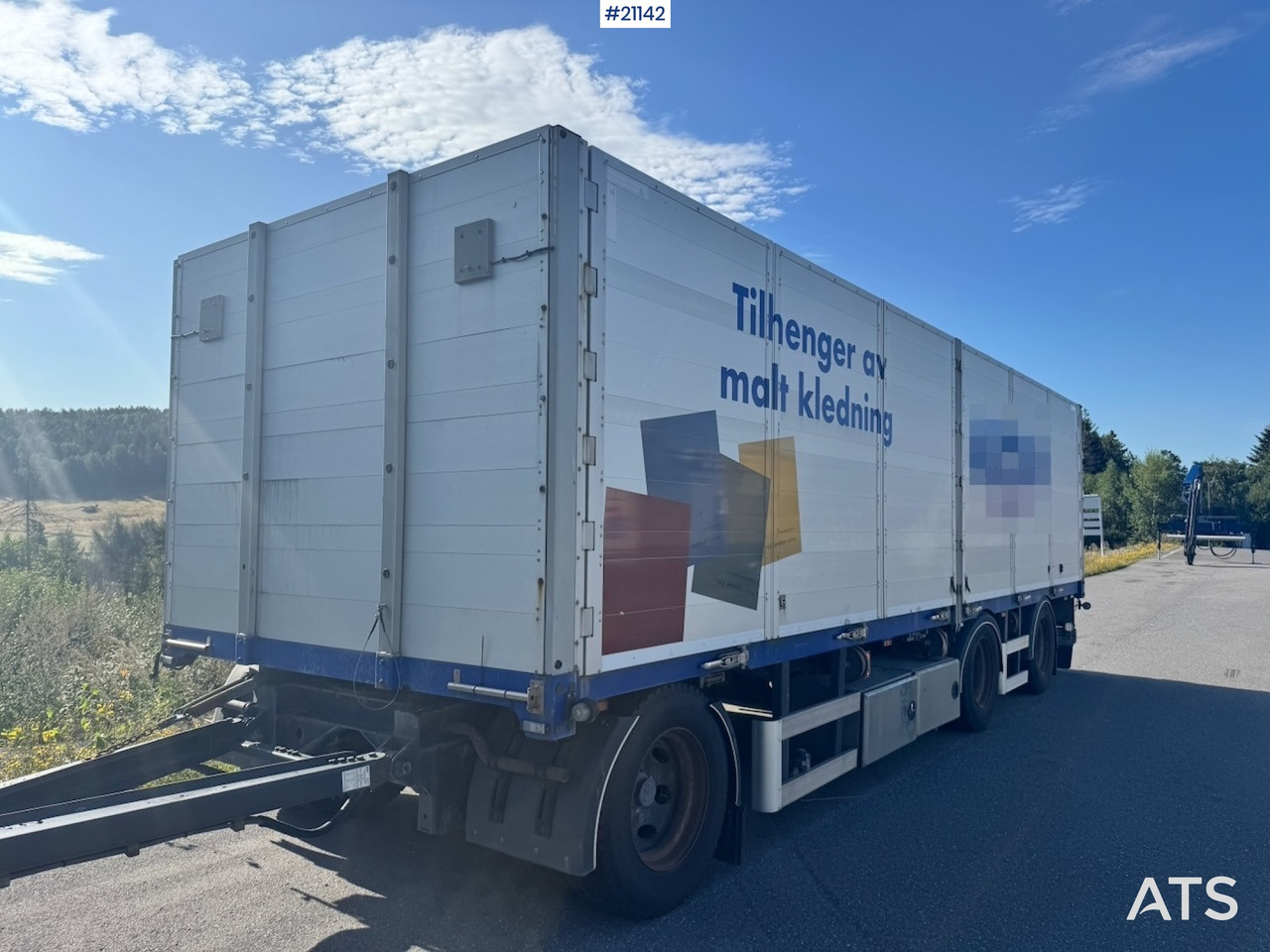 Konar Planslephenger - Remolque caja abierta: foto 2 Konar Planslephenger - Remolque caja abierta: foto 2