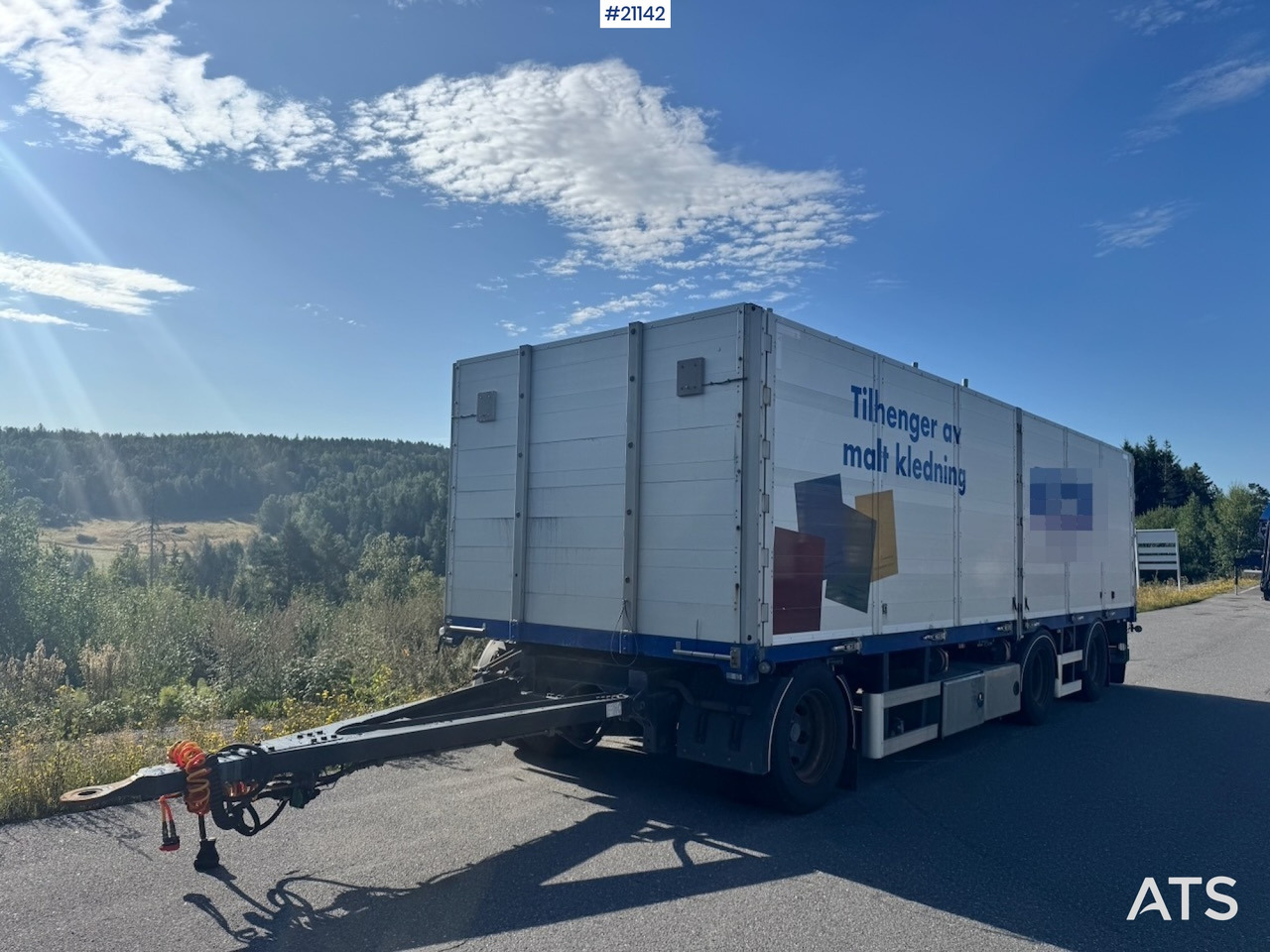 Konar Planslephenger - Remolque caja abierta: foto 1 Konar Planslephenger - Remolque caja abierta: foto 1