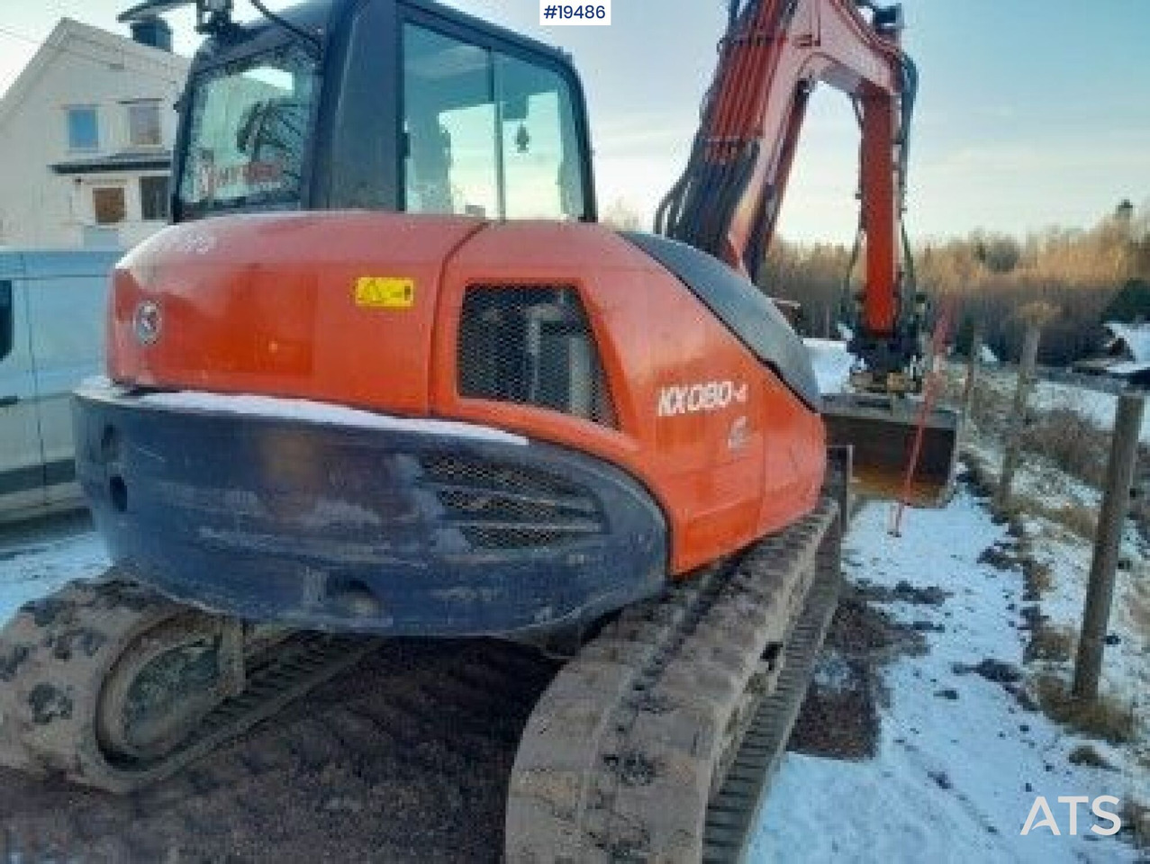 Kubota KX080-4 - Excavadora: foto 5 Kubota KX080-4 - Excavadora: foto 5