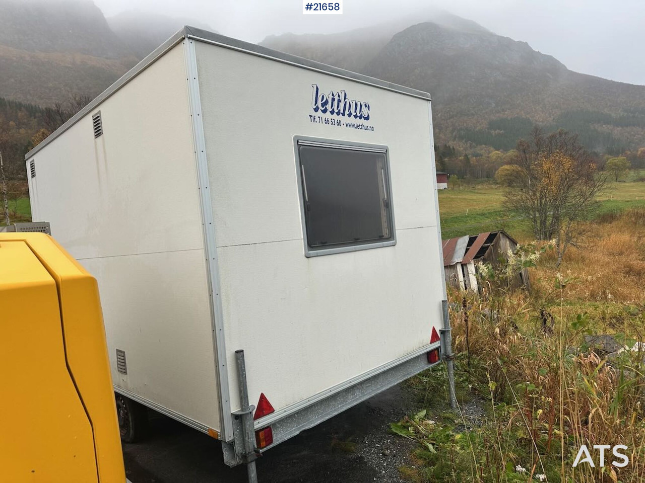Letthus brakke - Casa contenedor, Remolque: foto 4 Letthus brakke - Casa contenedor, Remolque: foto 4