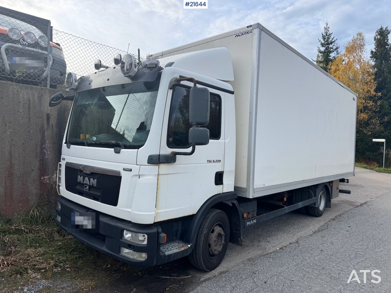 MAN MAN TGL 8.220 4x2 Skapbil. Leveres med NY EU. - Camión caja cerrada: foto 2 MAN MAN TGL 8.220 4x2 Skapbil. Leveres med NY EU. - Camión caja cerrada: foto 2