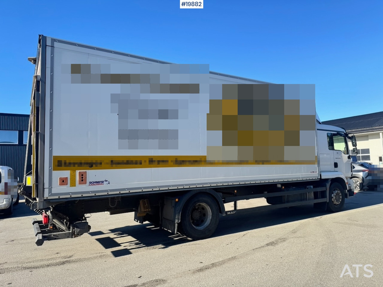 Camión caja cerrada MAN TGM 18.290: foto 6
