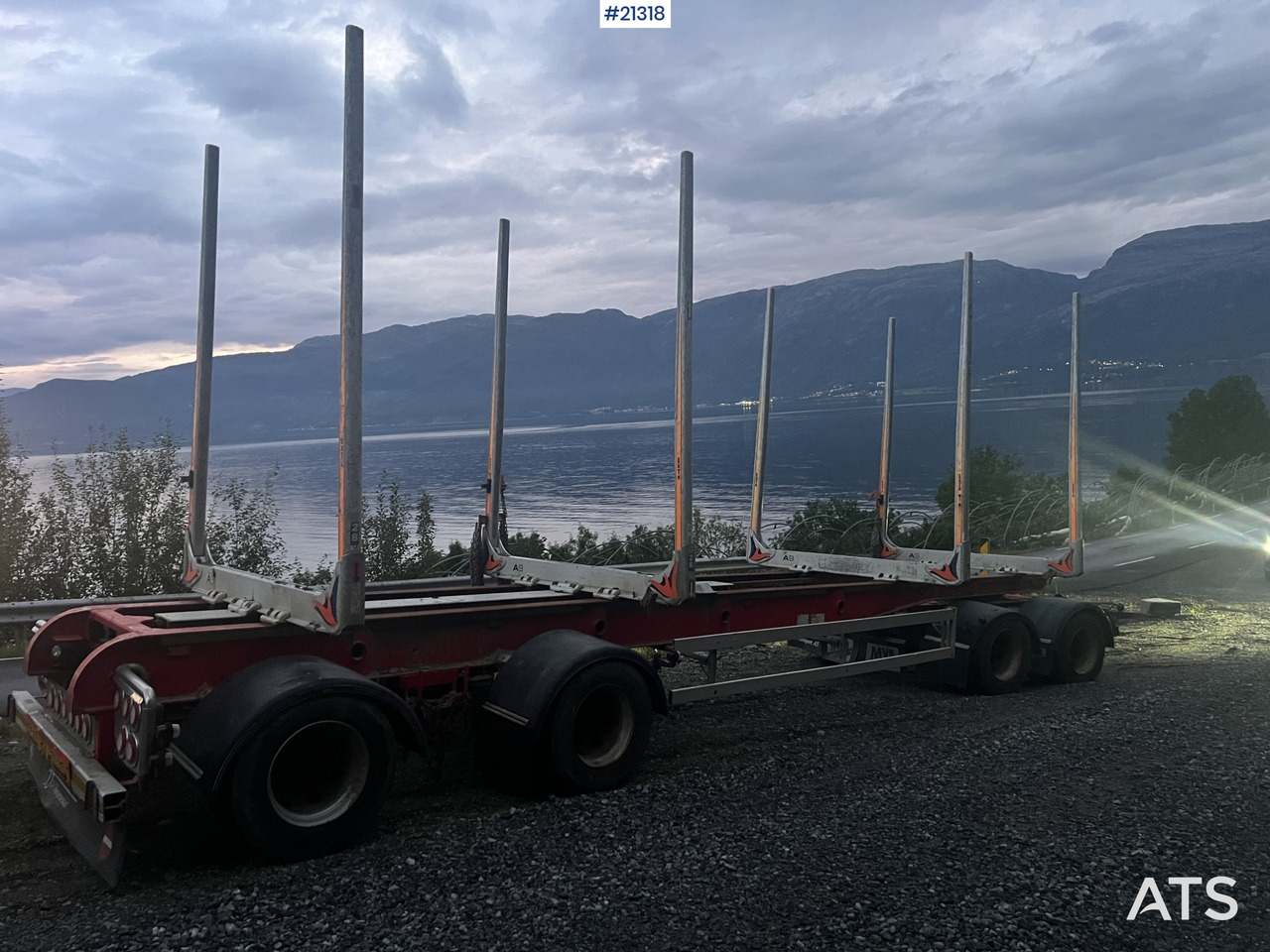 MVB10 MVB10-FLS4 4 akslet Tømmerhenger - Remolque maderero: foto 4 MVB10 MVB10-FLS4 4 akslet Tømmerhenger - Remolque maderero: foto 4