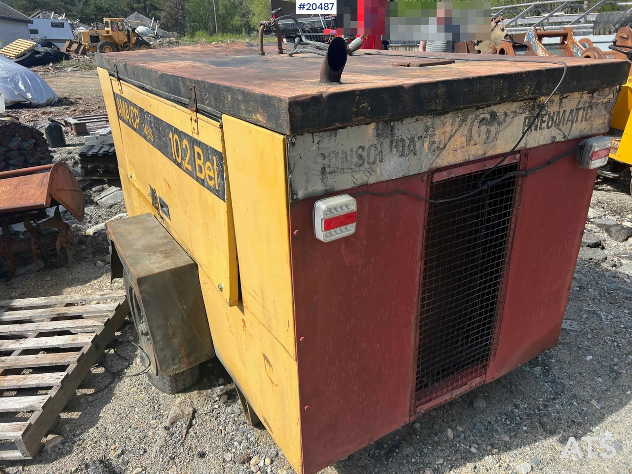 Maquinaria de construcción Equipment Division 140S kompressor: foto 6 Maquinaria de construcción Equipment Division 140S kompressor: foto 6