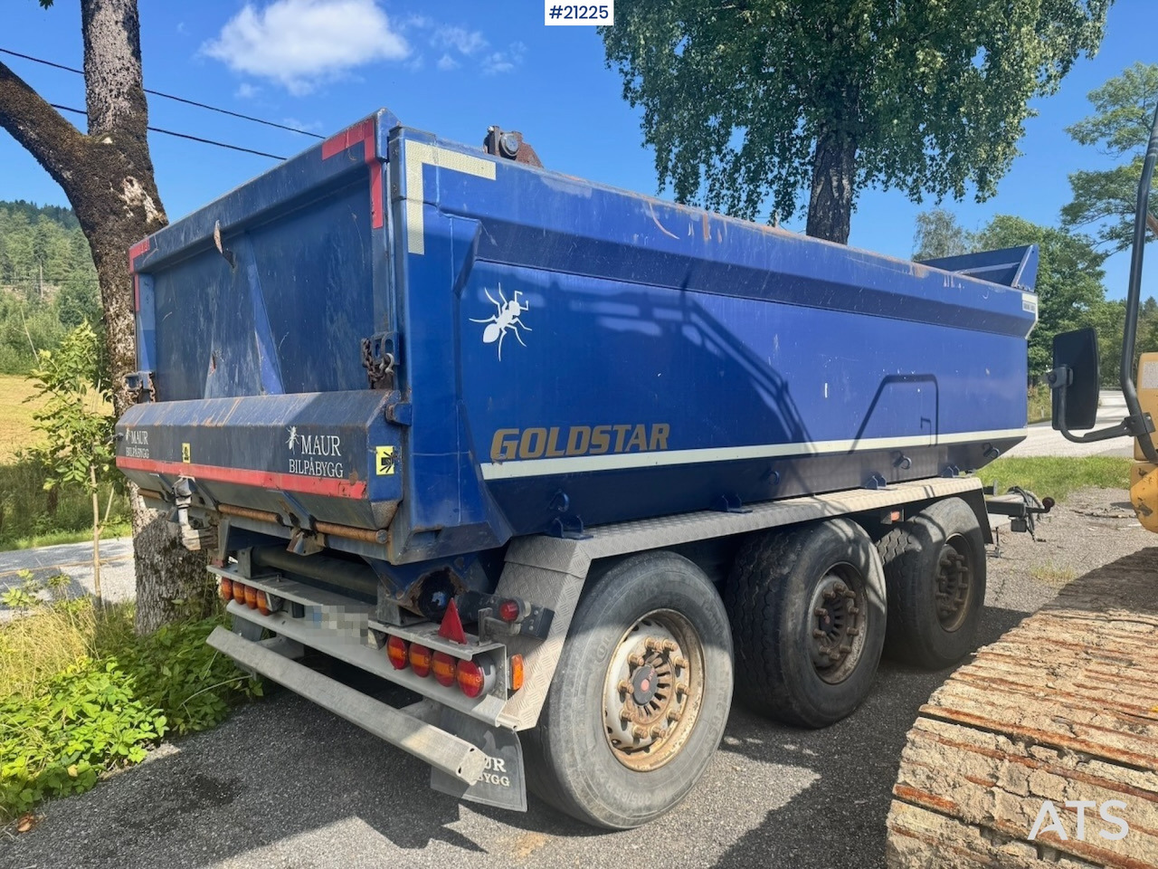 Maur 2014 Maur Trippelkjerre. - Remolque volquete: foto 2 Maur 2014 Maur Trippelkjerre. - Remolque volquete: foto 2