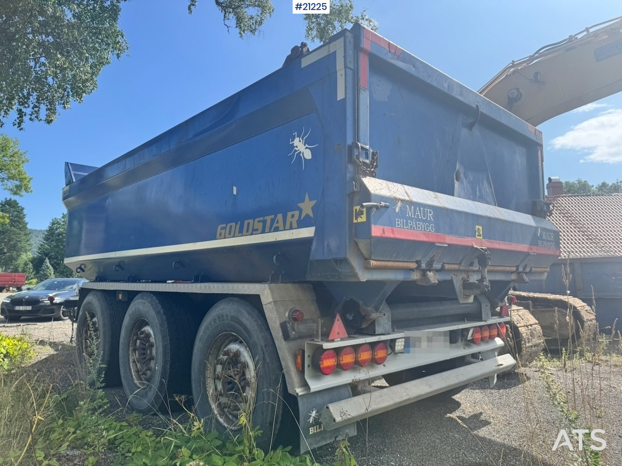 Maur 2014 Maur Trippelkjerre. - Remolque volquete: foto 3 Maur 2014 Maur Trippelkjerre. - Remolque volquete: foto 3