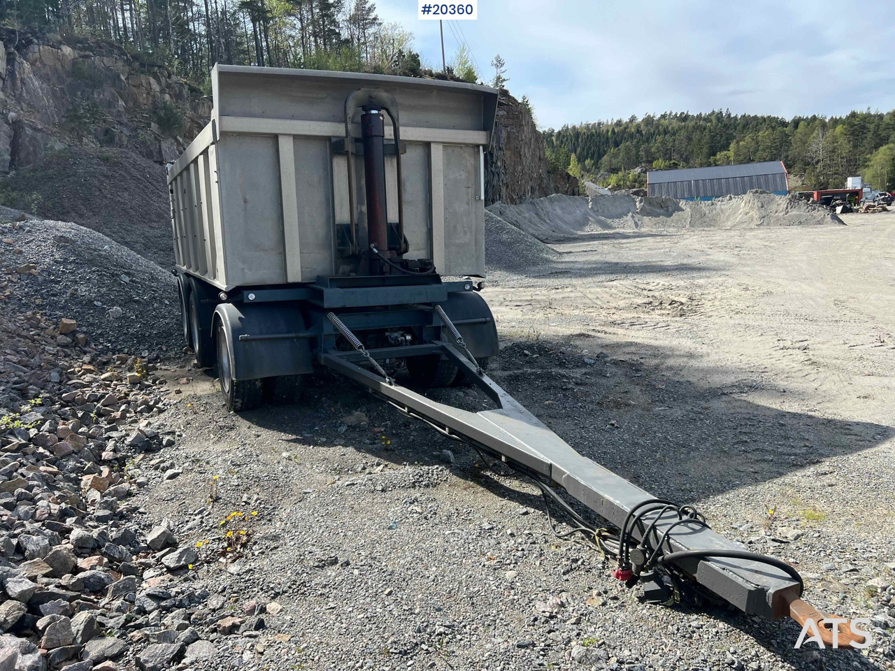 Maur 3 akslet slephenger - Remolque volquete: foto 3 Maur 3 akslet slephenger - Remolque volquete: foto 3