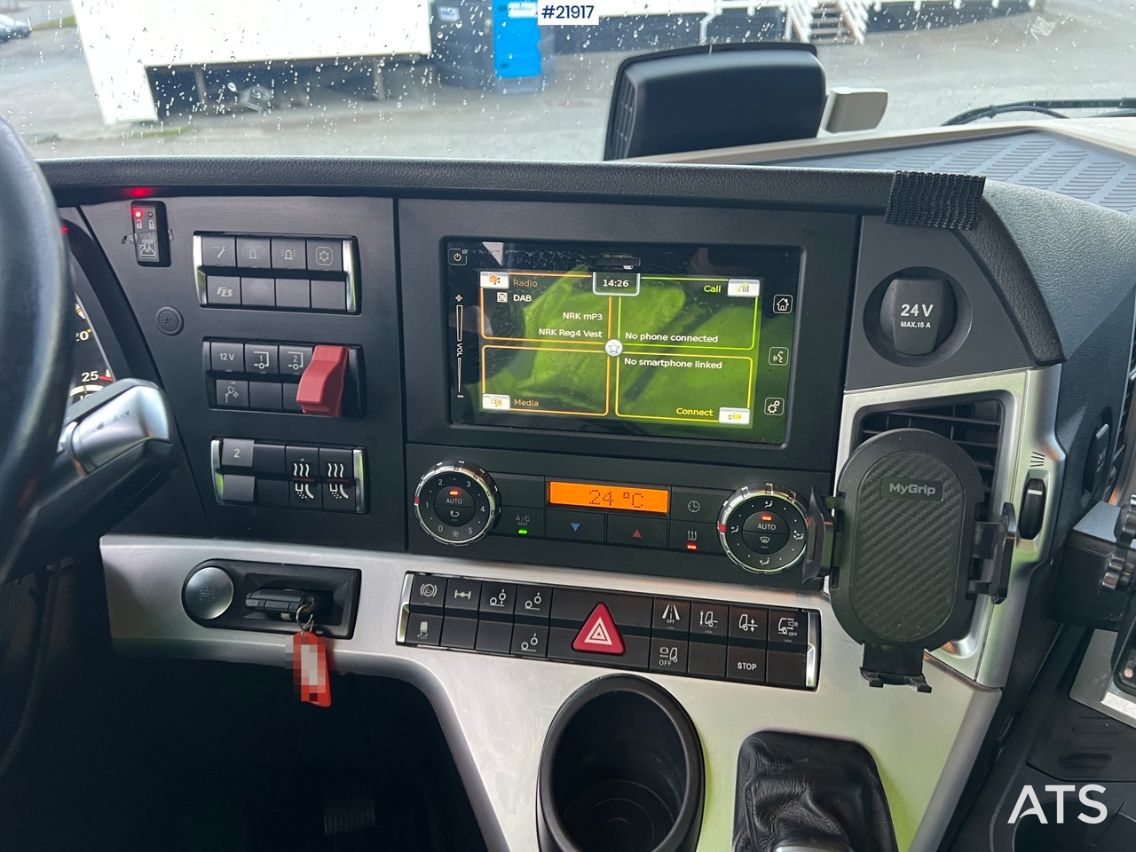 Leasing de Mercedes-Benz Actros 6x2 planbil m/ 2012 konar 2 akslet plankjerre Mercedes-Benz Actros 6x2 planbil m/ 2012 konar 2 akslet plankjerre: foto 27