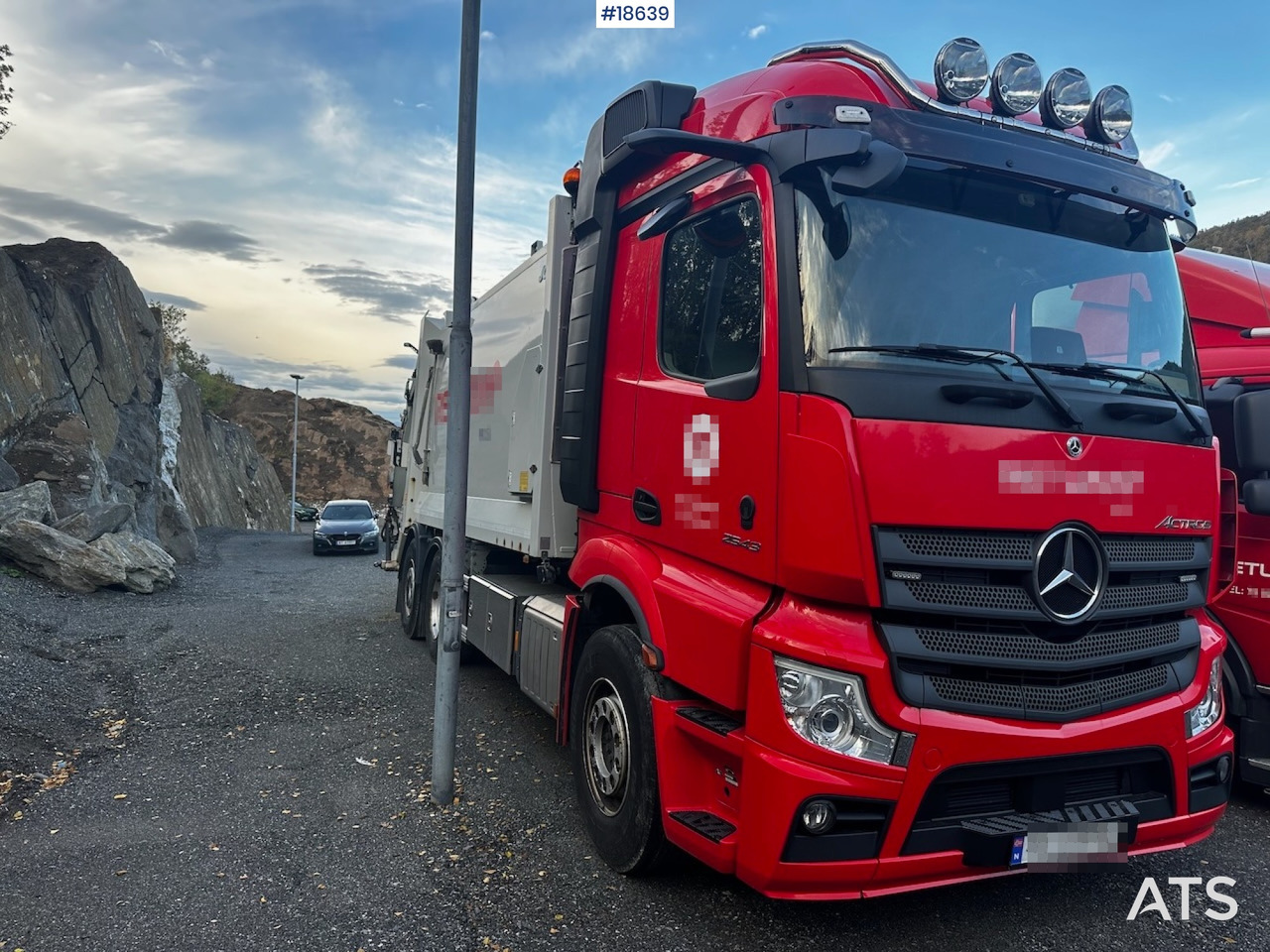 Mercedes actros 2543L - Camión de basura: foto 1 Mercedes actros 2543L - Camión de basura: foto 1