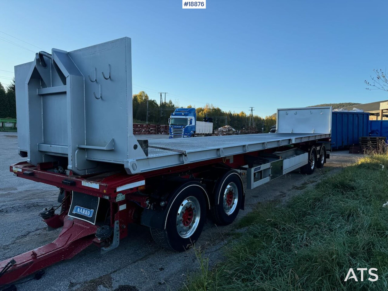 Narko Containerhenger - Remolque multilift/ Portacontenedores de cadenas: foto 5 Narko Containerhenger - Remolque multilift/ Portacontenedores de cadenas: foto 5