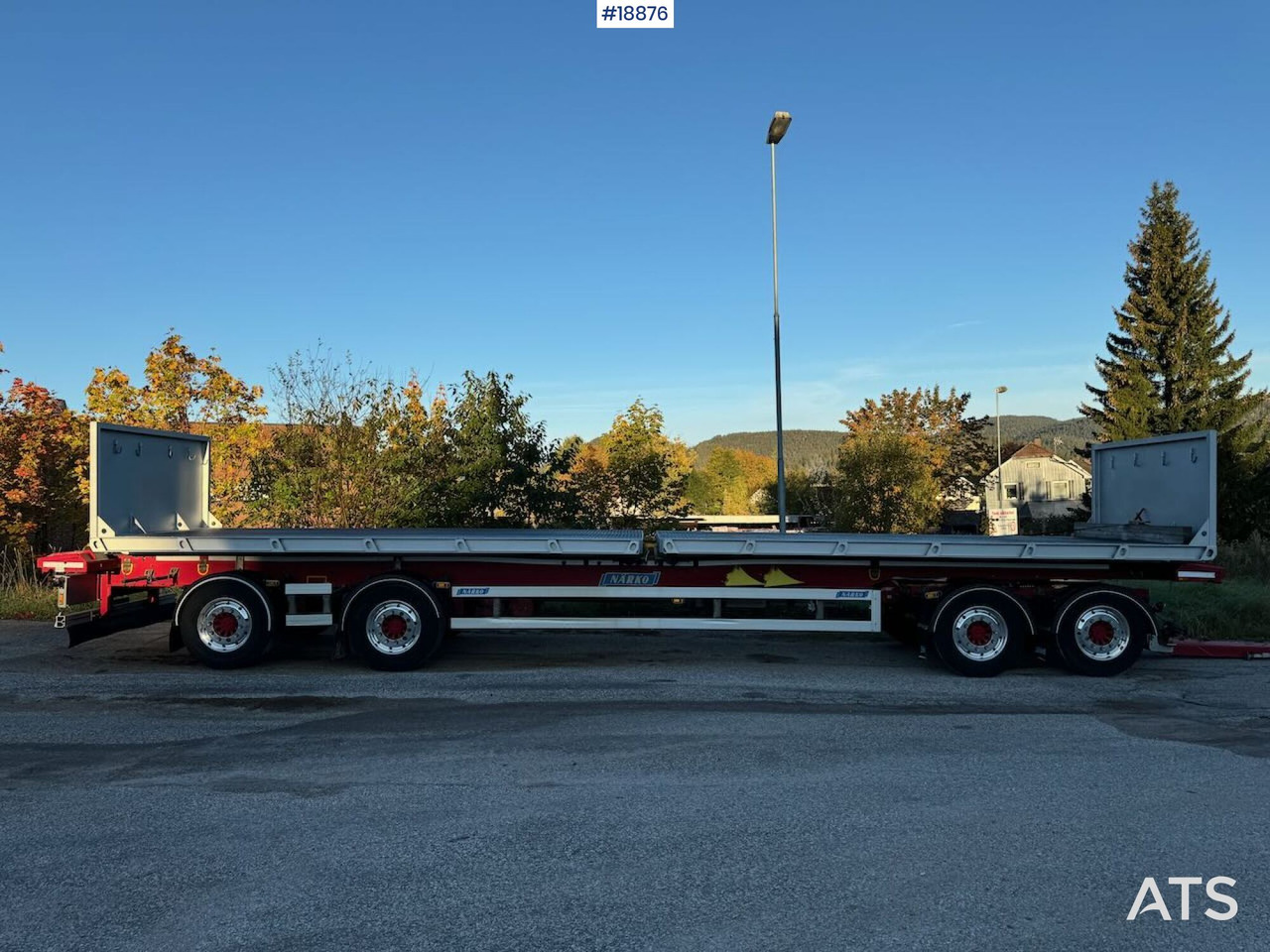 Narko Containerhenger - Remolque multilift/ Portacontenedores de cadenas: foto 2 Narko Containerhenger - Remolque multilift/ Portacontenedores de cadenas: foto 2