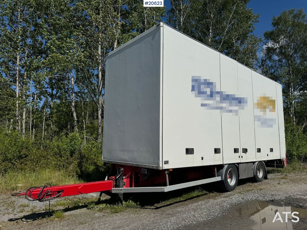 Leasing de  Nor Slep Cabinet trailer w/ full side opening Nor Slep Cabinet trailer w/ full side opening: foto 9