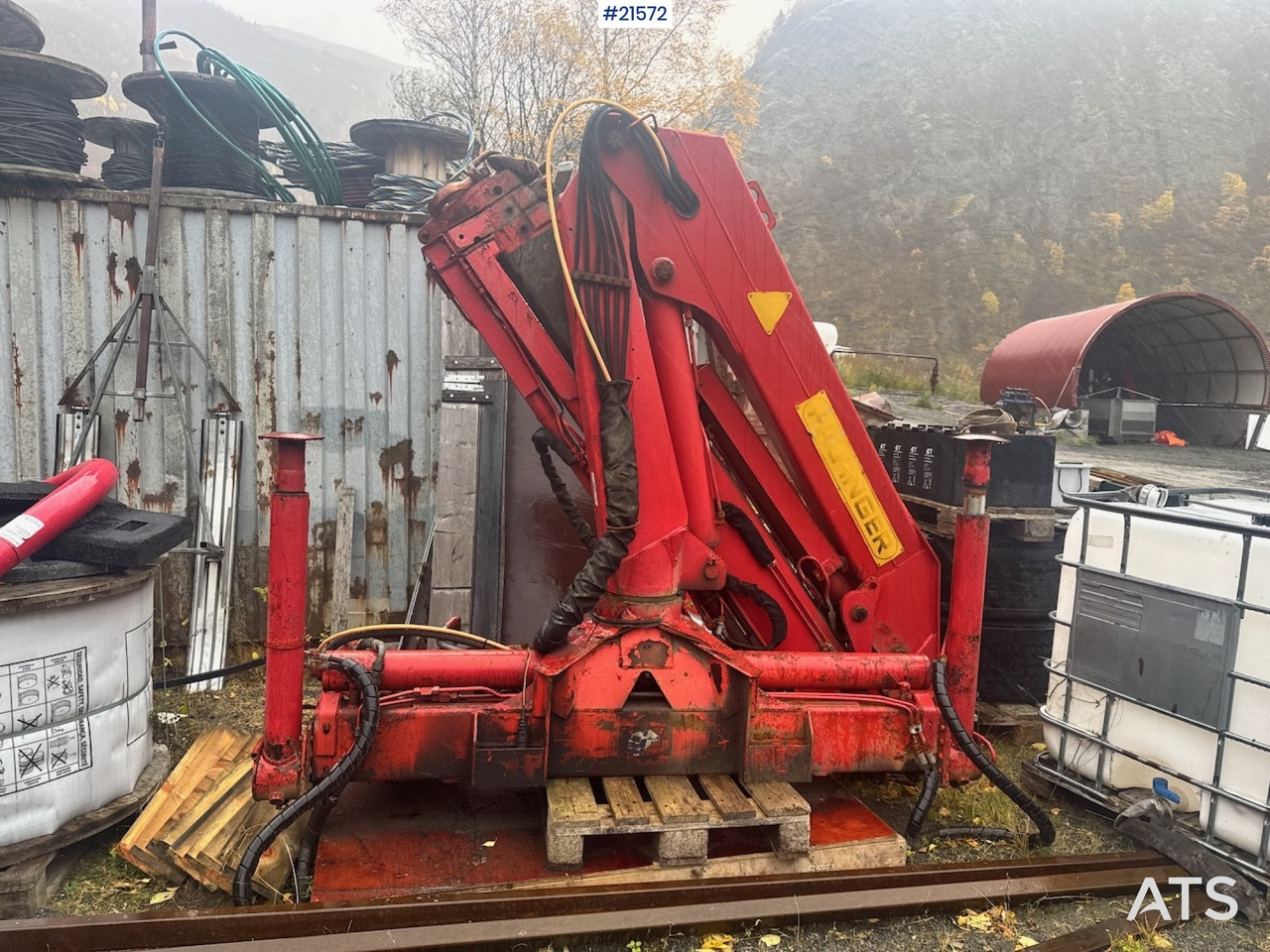 Palfinger PK10500 Kran - Grúa para camión: foto 1 Palfinger PK10500 Kran - Grúa para camión: foto 1