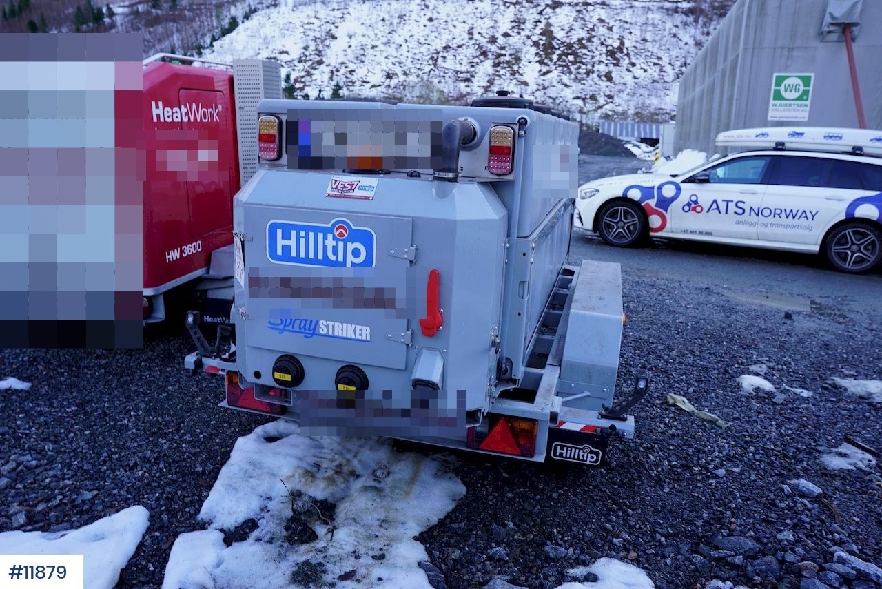 Respo boggihenger med Hilltip Spray striker vannvogn - Remolque: foto 4 Respo boggihenger med Hilltip Spray striker vannvogn - Remolque: foto 4