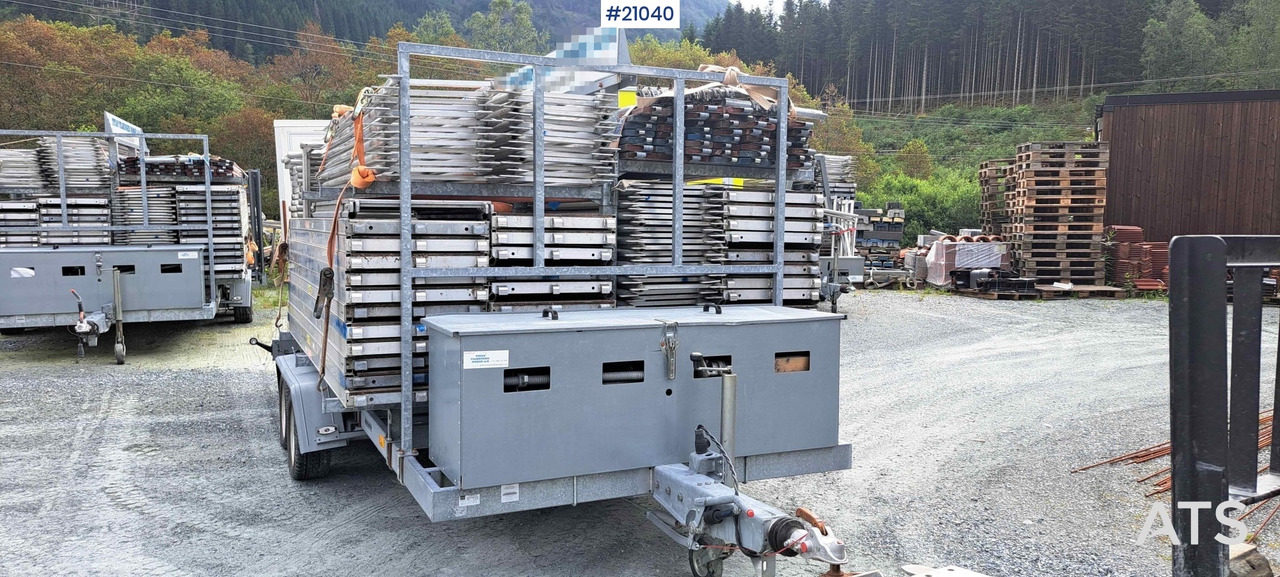 Temared Temared stillashenger 3.5 t m/ 364 m2 stillas - Remolque: foto 1 Temared Temared stillashenger 3.5 t m/ 364 m2 stillas - Remolque: foto 1