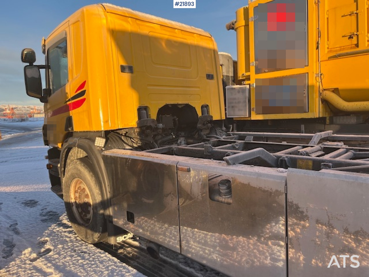 Scania P420 6x2 chassi m/ Tipp og defekt girkasse - Camión chasis: foto 3 Scania P420 6x2 chassi m/ Tipp og defekt girkasse - Camión chasis: foto 3