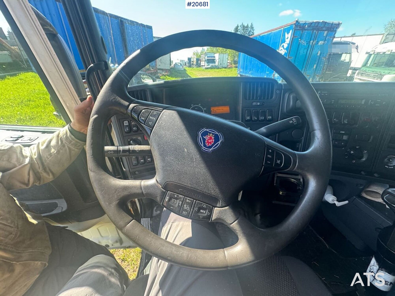 Camión portacontenedore/ Intercambiable Scania R420: foto 18