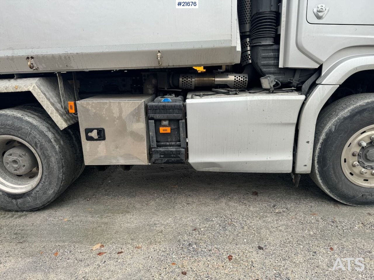 Camión volquete Scania R580 6x4 Brøyterigget Tippbil: foto 24