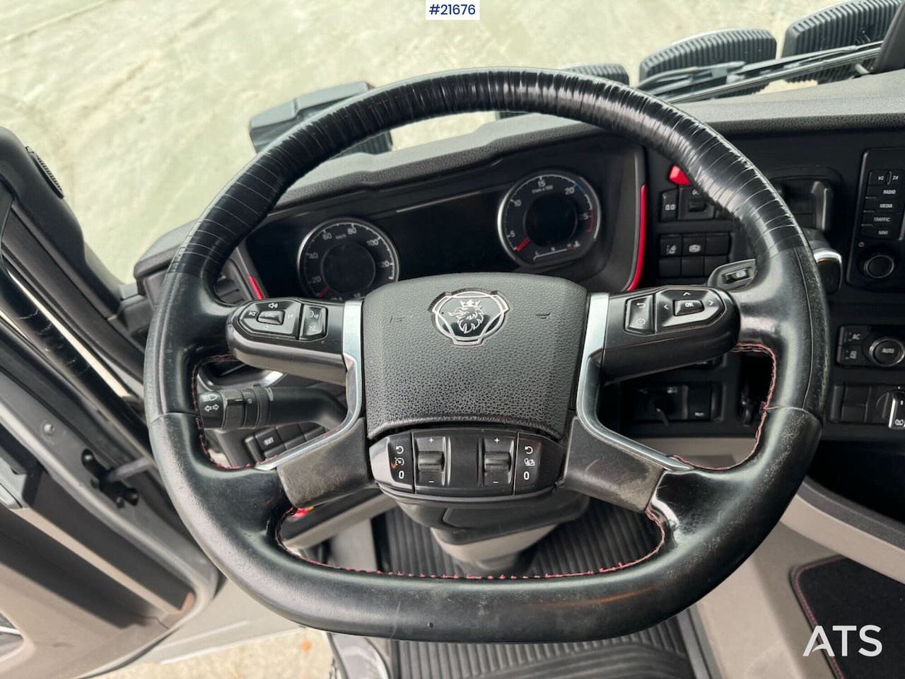 Camión volquete Scania R580 6x4 Brøyterigget Tippbil: foto 33