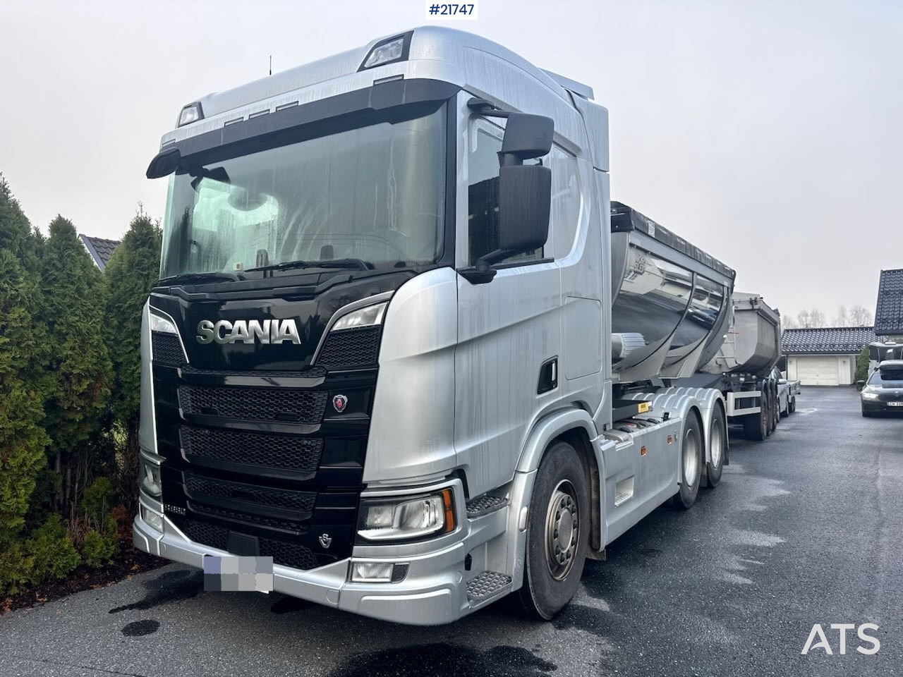 Scania R660 6X4 Asfaltbil m/ Carnehl asfaltkjerre - Camión volquete: foto 3 Scania R660 6X4 Asfaltbil m/ Carnehl asfaltkjerre - Camión volquete: foto 3