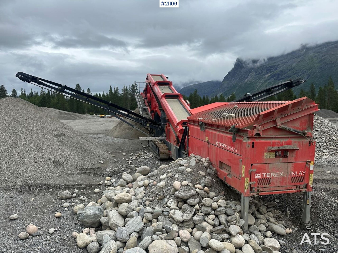 Terex Finlay 693+ sikteverk. - Cribadora: foto 2 Terex Finlay 693+ sikteverk. - Cribadora: foto 2