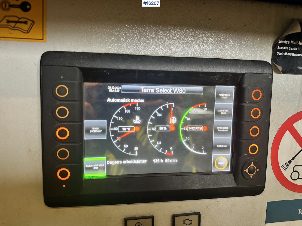 Cribadora Terra Select W80 Vindsikt: foto 13 Cribadora Terra Select W80 Vindsikt: foto 13