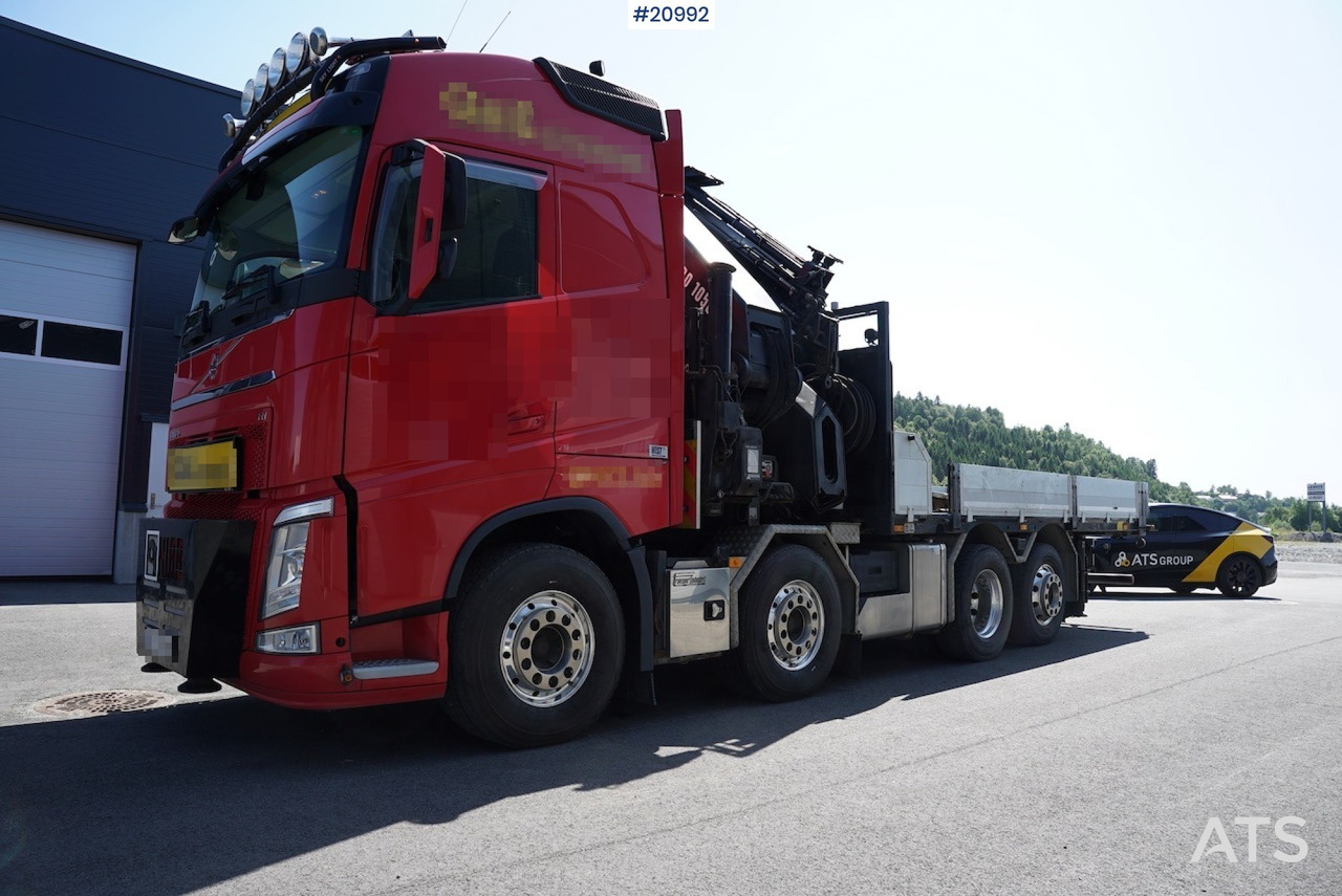 Volvo FH500 - Camión grúa, Camión caja abierta: foto 1 Volvo FH500 - Camión grúa, Camión caja abierta: foto 1