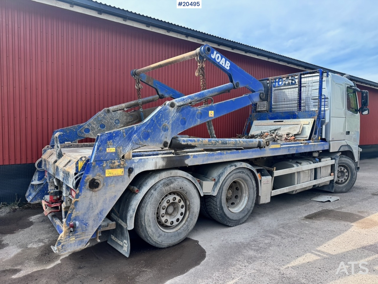 Volvo FH520 - Camión portacontenedor de cadenas: foto 3 Volvo FH520 - Camión portacontenedor de cadenas: foto 3