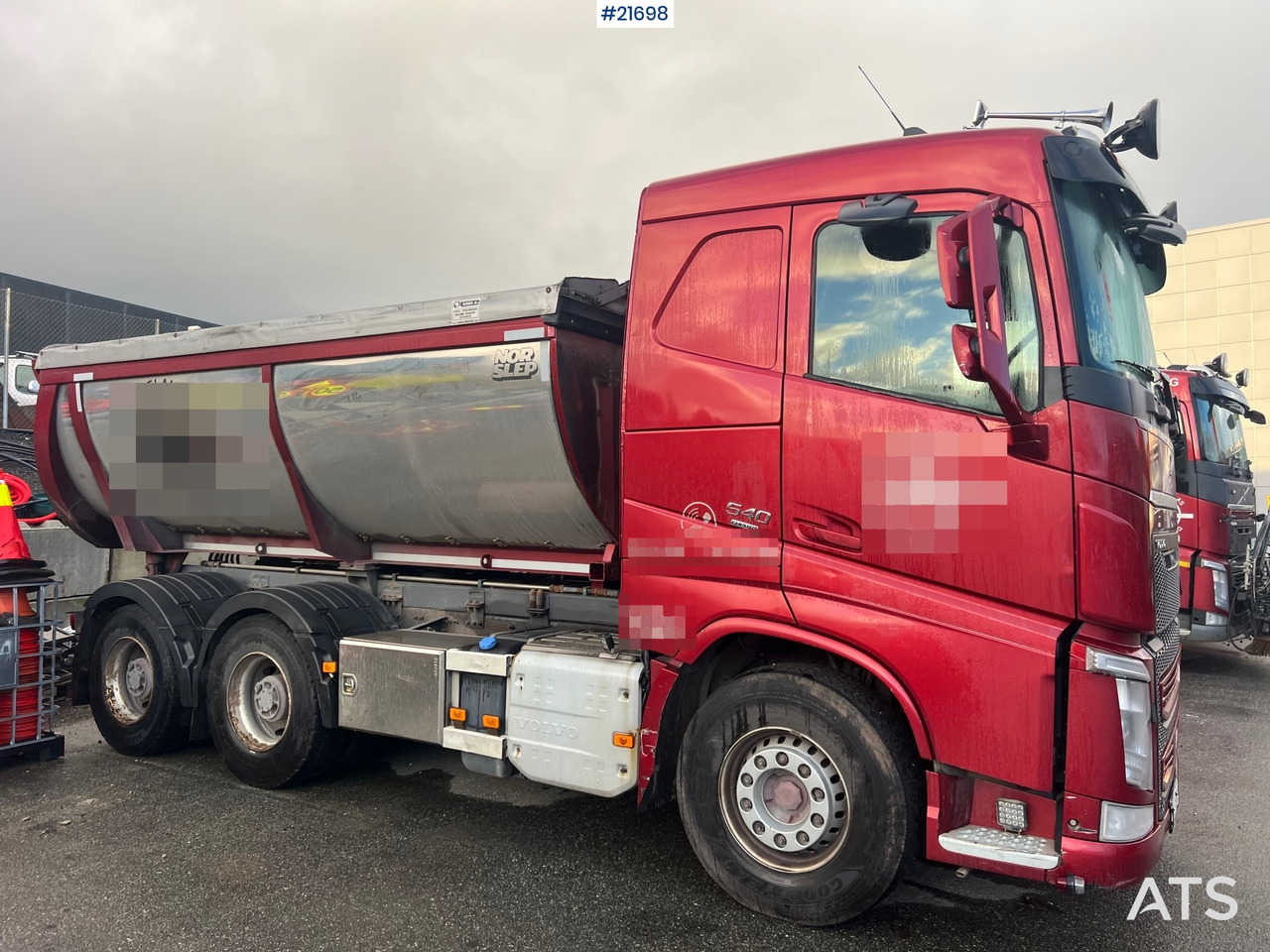 Volvo FH540 6x4 tippbil m/ asfaltkasse og tippkasse - Camión volquete: foto 5 Volvo FH540 6x4 tippbil m/ asfaltkasse og tippkasse - Camión volquete: foto 5