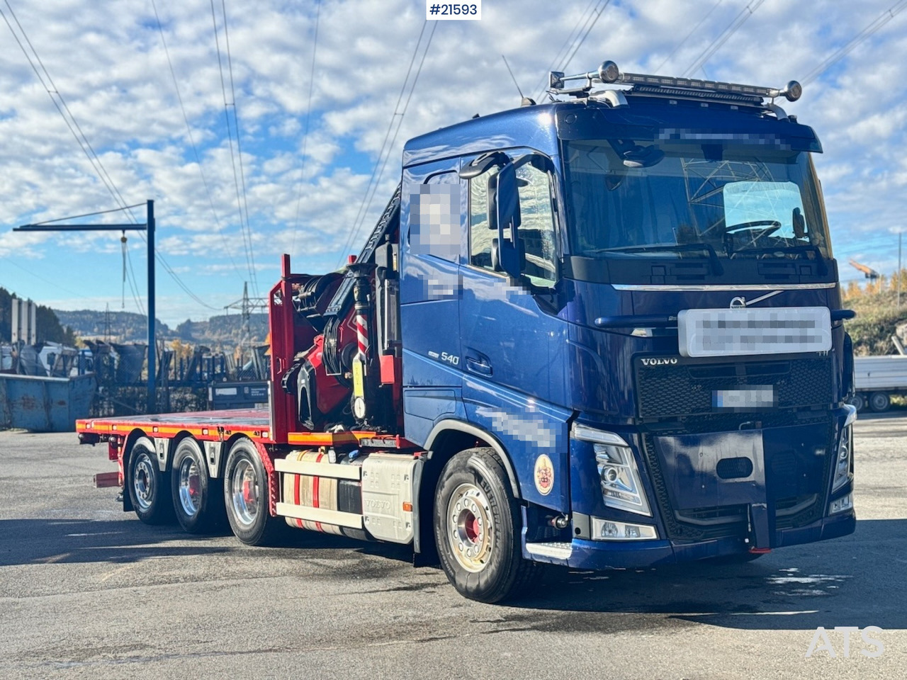 Volvo FH540 Kombibil - Camión grúa: foto 4 Volvo FH540 Kombibil - Camión grúa: foto 4