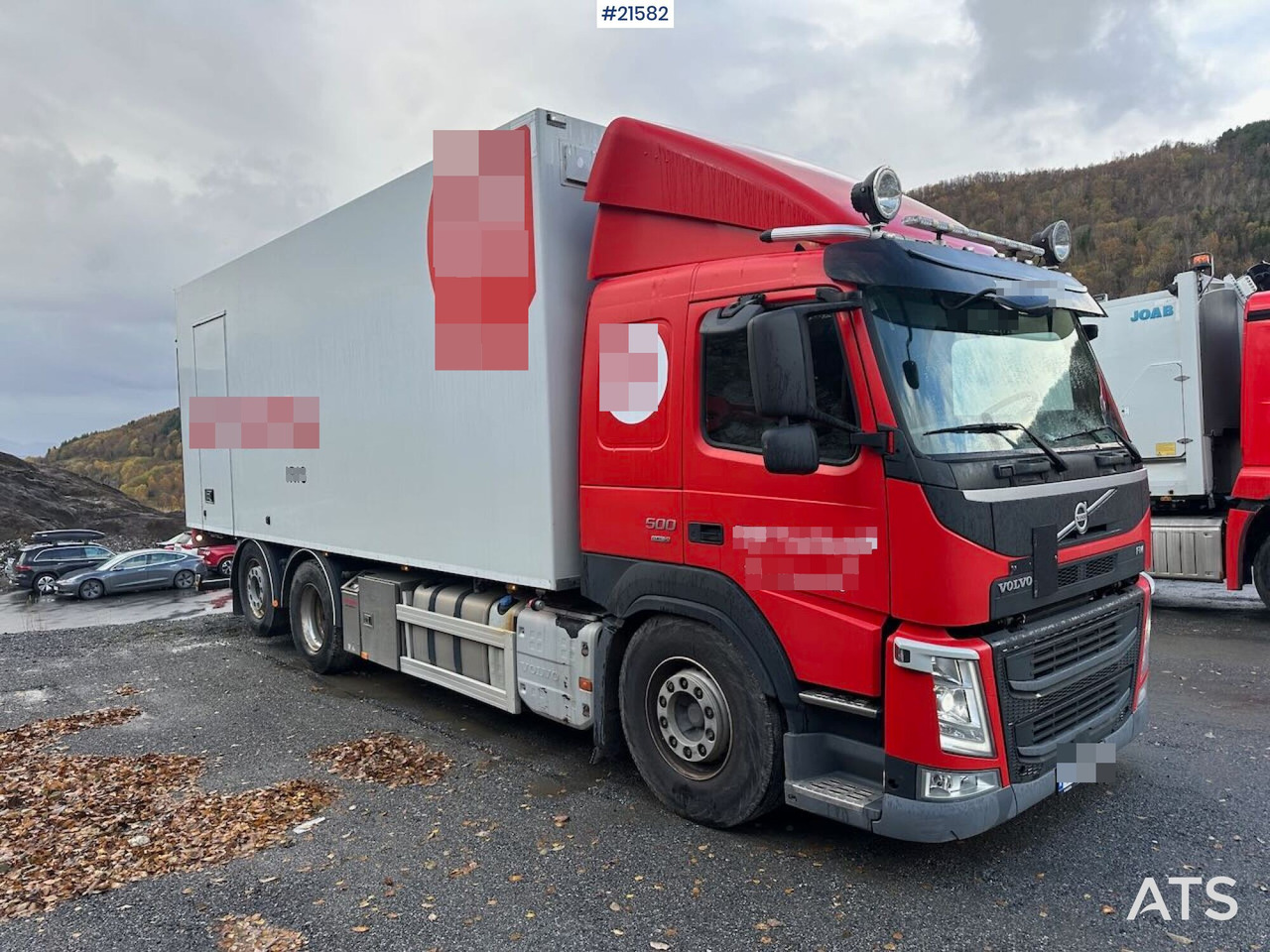 Volvo FM 500 6x2 skapbil m/ full sideåpning og lift. - Camión caja cerrada: foto 5 Volvo FM 500 6x2 skapbil m/ full sideåpning og lift. - Camión caja cerrada: foto 5