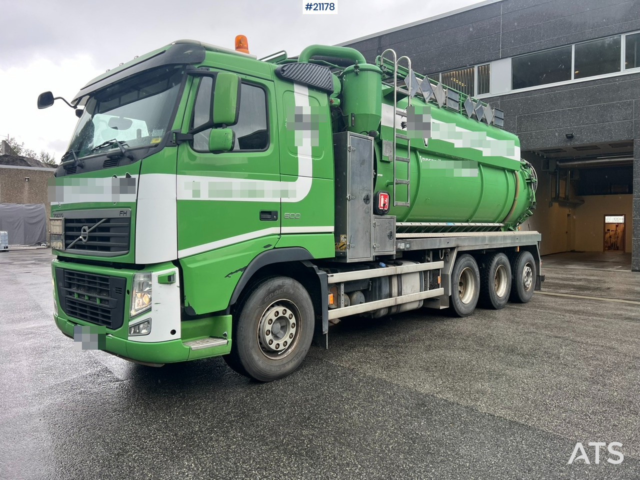 Leasing de Volvo fh500 8x4 Slamsuger m/ 2010 Inter consult påbygg Volvo fh500 8x4 Slamsuger m/ 2010 Inter consult påbygg: foto 11